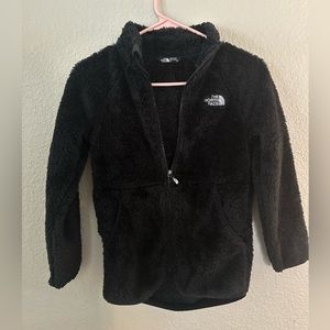 Girls Black The North Face Jacket Size Small 7/8
